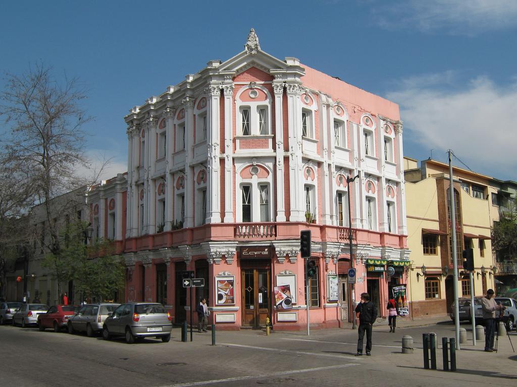 סנטיאגו Hostal Barrio Brasil מראה חיצוני תמונה