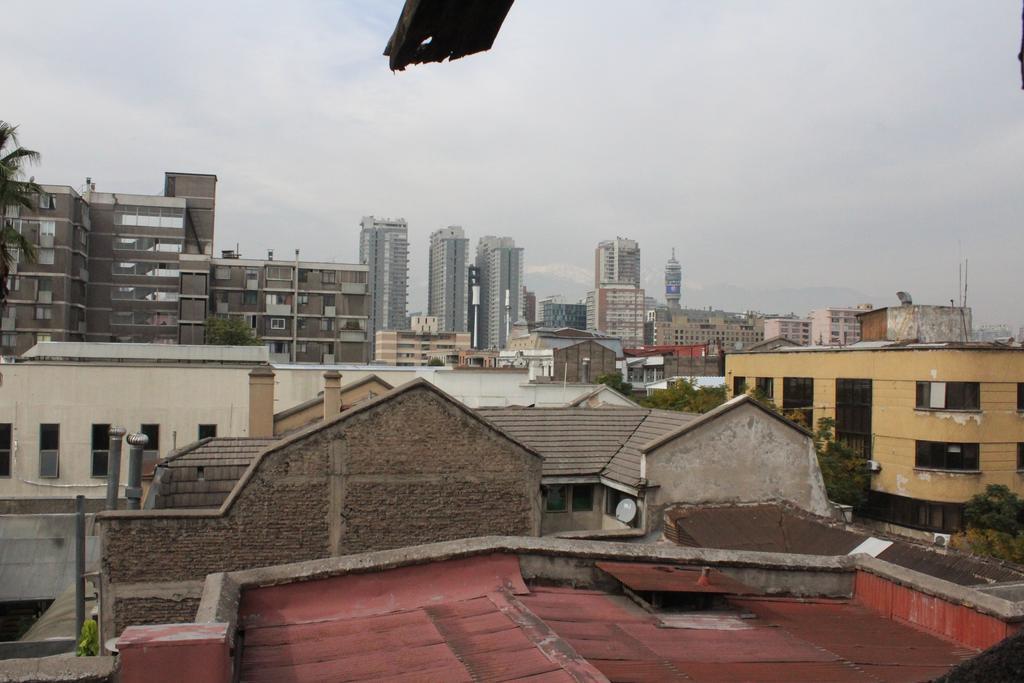 סנטיאגו Hostal Barrio Brasil מראה חיצוני תמונה