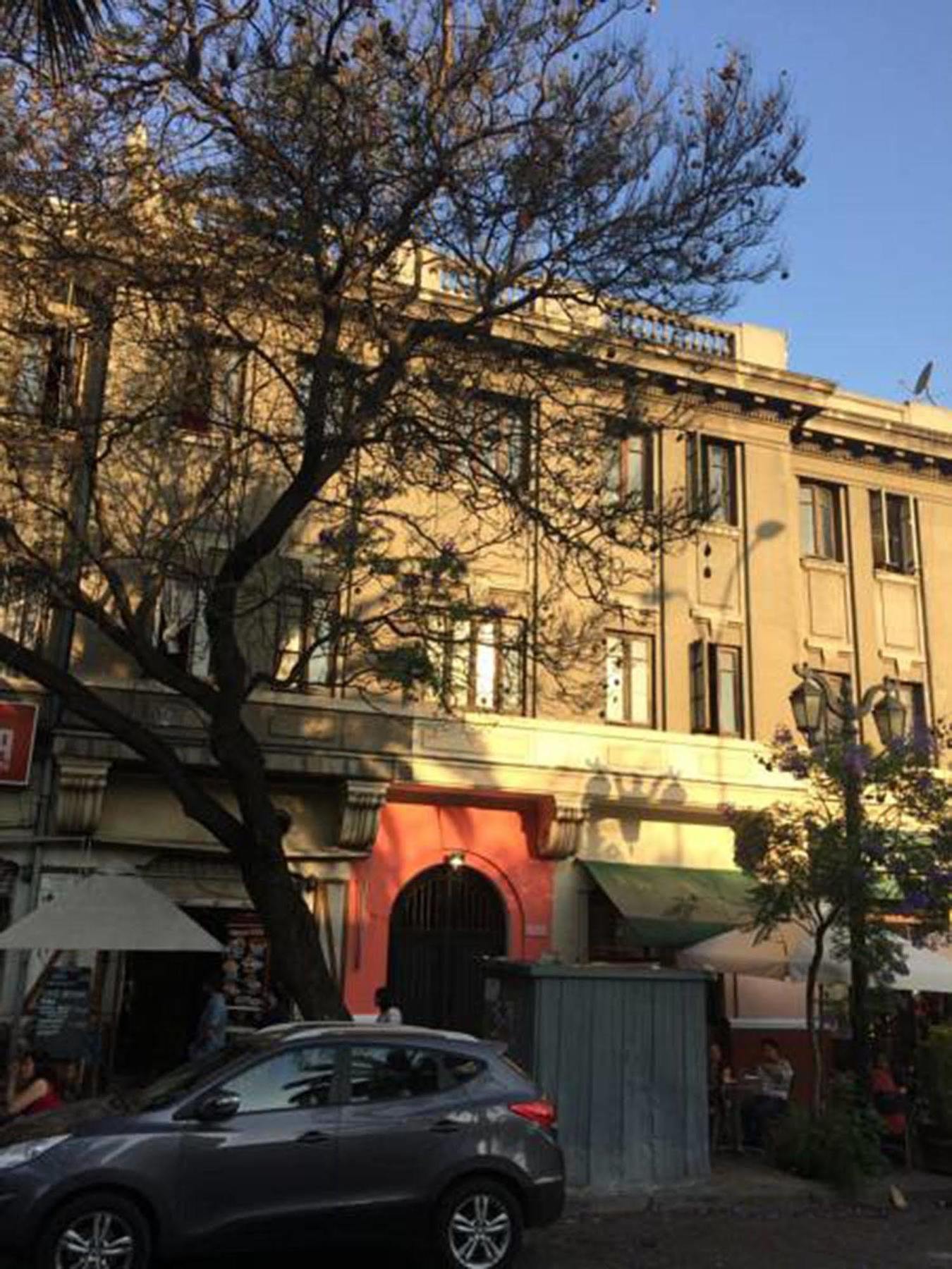 סנטיאגו Hostal Barrio Brasil מראה חיצוני תמונה